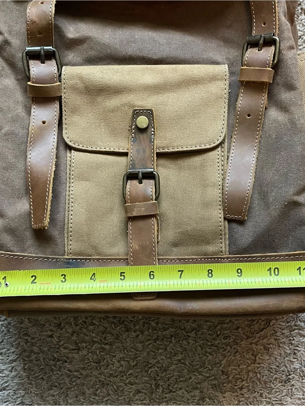 N/A waxed canvas